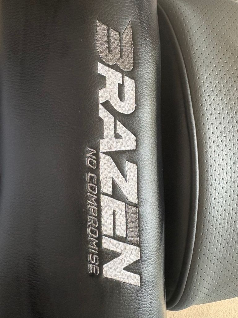 BraZen Python 2.0 Foldable Gaming Chair POWER LEAD AND AUDIO LEAD NOT INCLUDED