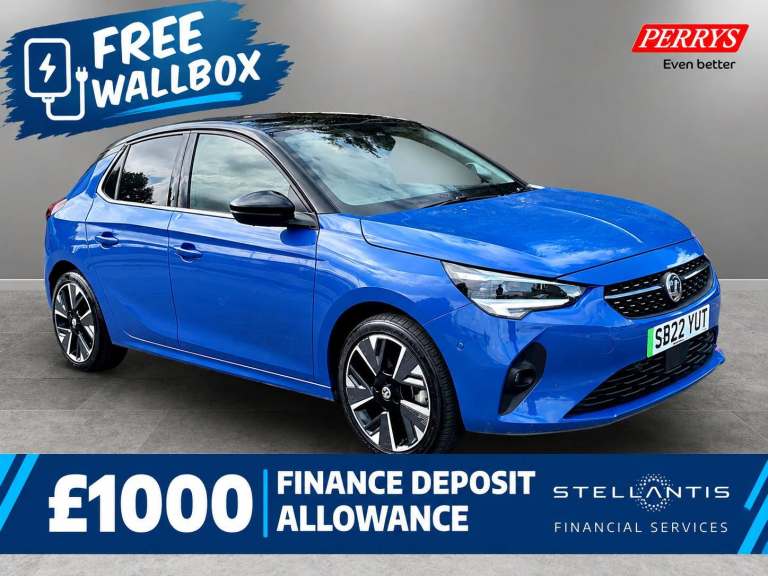 2022 Vauxhall Corsa 100kW Elite Premium 50kWh 5dr Auto [11kWCh] Hatchback ELECTRIC Automatic