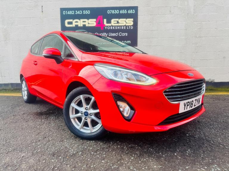2018 Ford Fiesta 1.0 EcoBoost Zetec 3dr HATCHBACK Petrol Manual