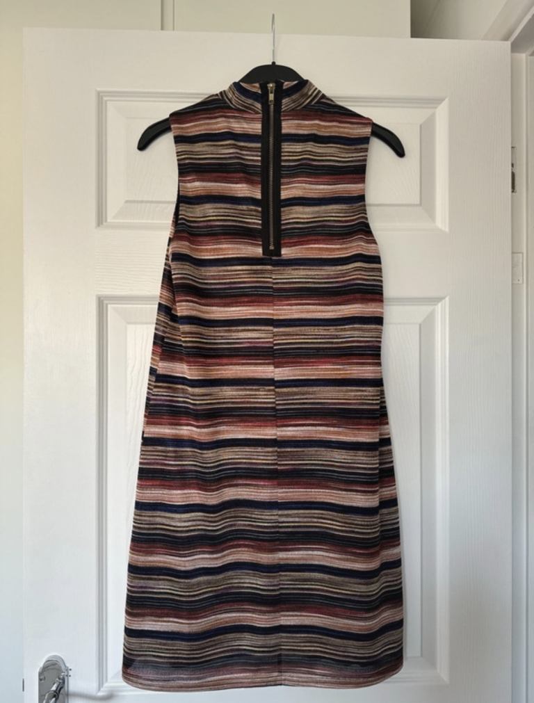 New Look multi coloured high neck dress