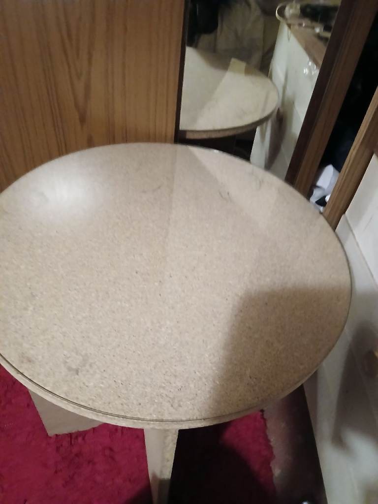 image for Circular wooden table