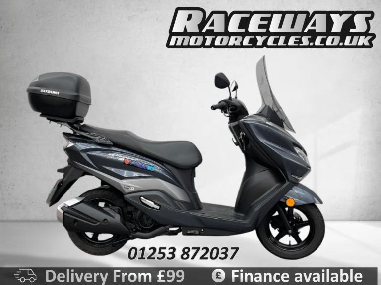 SUZUKI BURGMAN [Phone number removed]PLATE ONLY 2,888 MILES