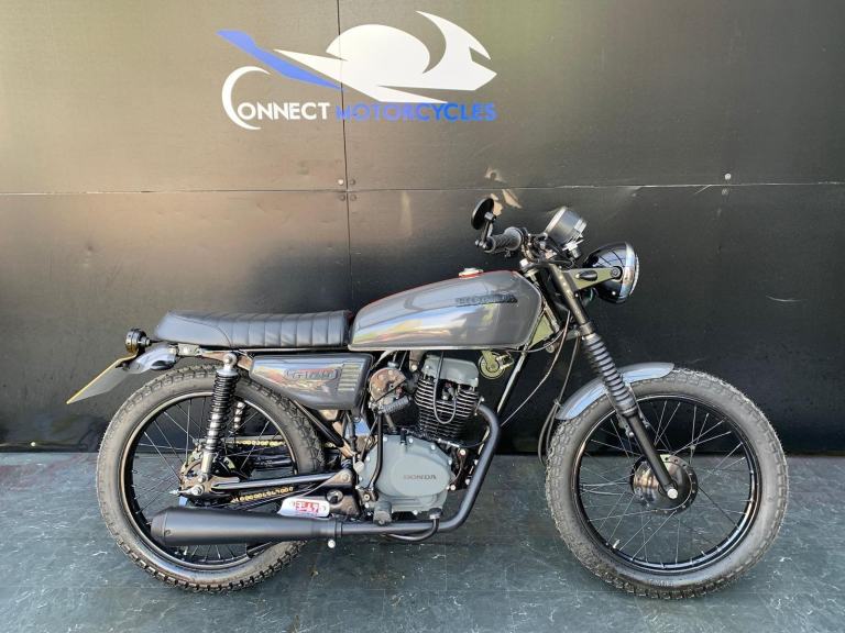 HONDA CG 125 cc 2002 ONE OFF CUSTOM BIKE CAFE REACER HPI CLEAR 