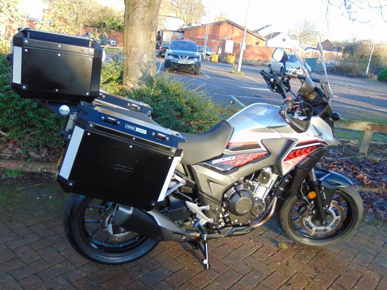 Honda CB500 XA-J 2019 Adventure Tourer fully spect loaded with extras low miles 