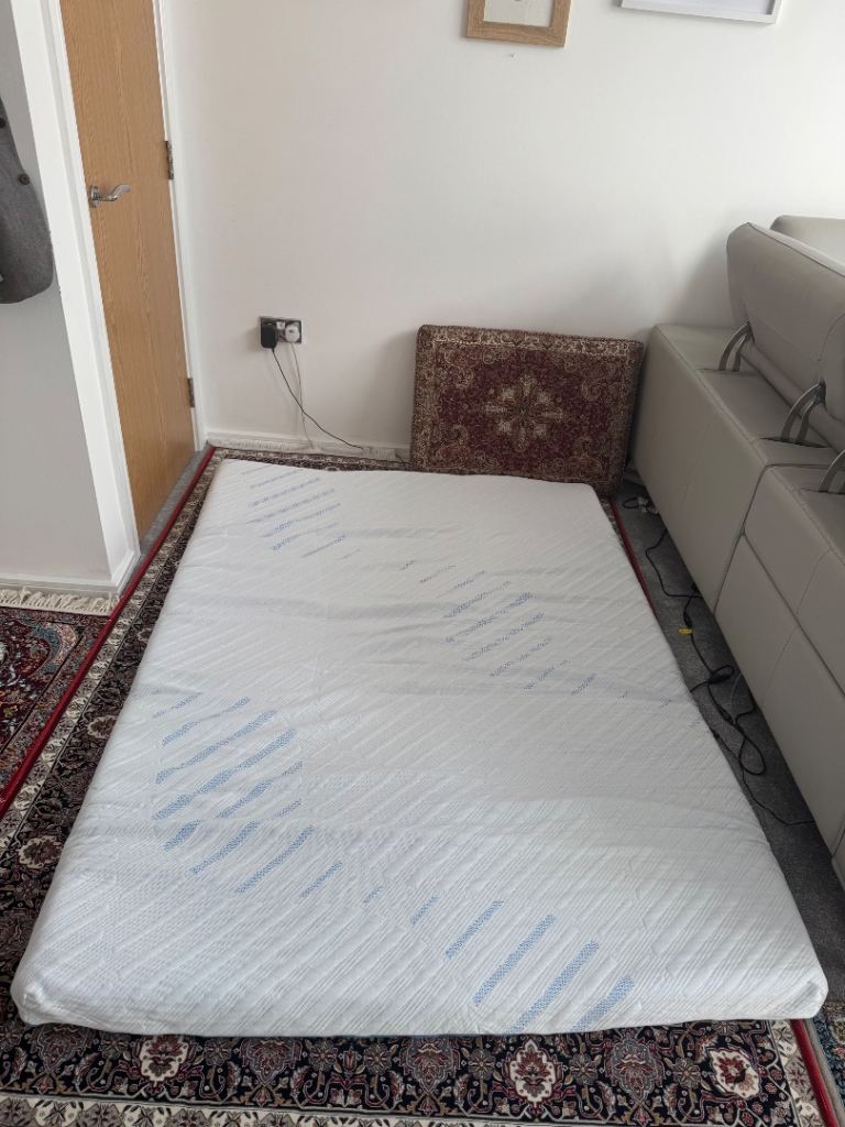 Cliporix Gel Memory Foam Mattress Topper Double – As Good As New