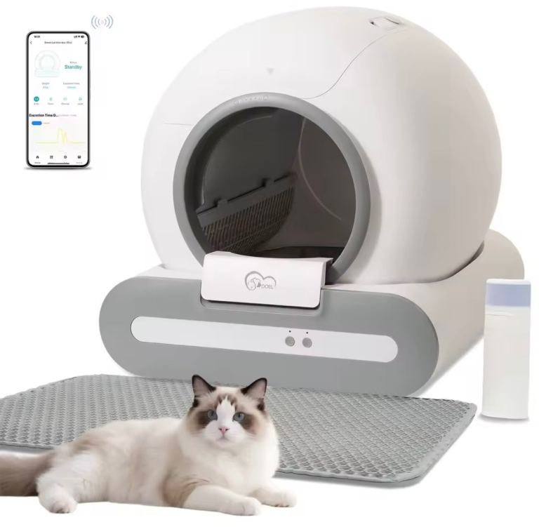 BRAND NEW DOEL Automatic Self-Cleaning Cat Litter Box (65L)