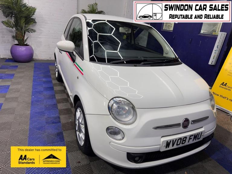 2008 Fiat 500 1.2 Sport 3dr HATCHBACK PETROL Manual