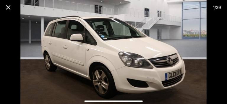 2013 Vauxhall Zafira 1.6i [115] Exclusiv 5dr MPV PETROL Manual