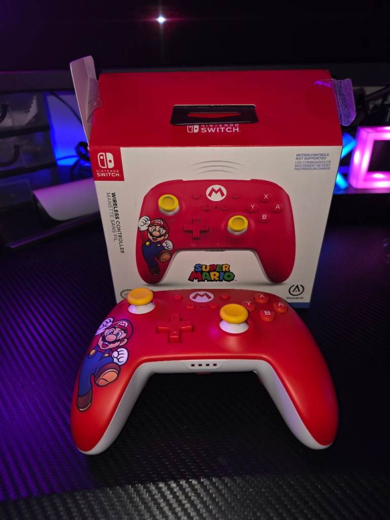 PowerA Switch Wireless Controller - Mario Joy