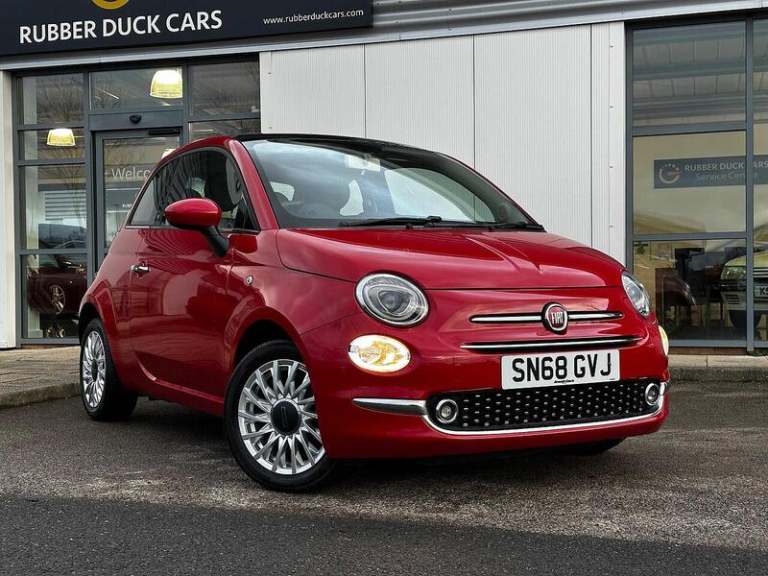 2018 Fiat 500 1.2 Lounge 3dr HATCHBACK PETROL Manual