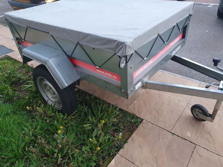 Erde First 150 Trailer with cover