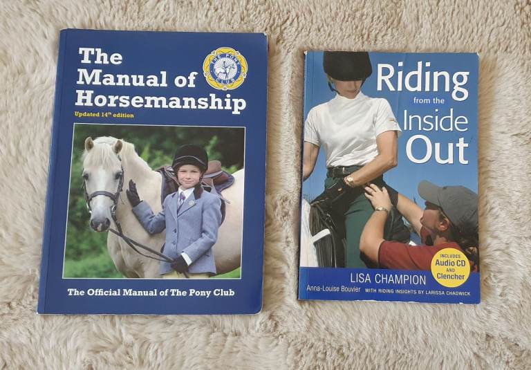  The Manual of Horsemanship: The Official Manual by The Pony Club and  Riding from the Inside Out. 