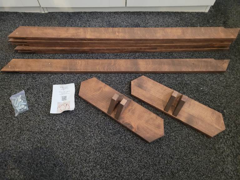 Hexagon 'Wedding' Arch : Wooden Backdrop Frame