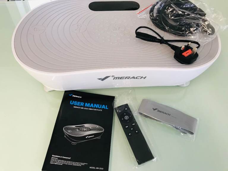 MERACH VIBRATION PLATE HOME GYM EXERCISE MACHINE