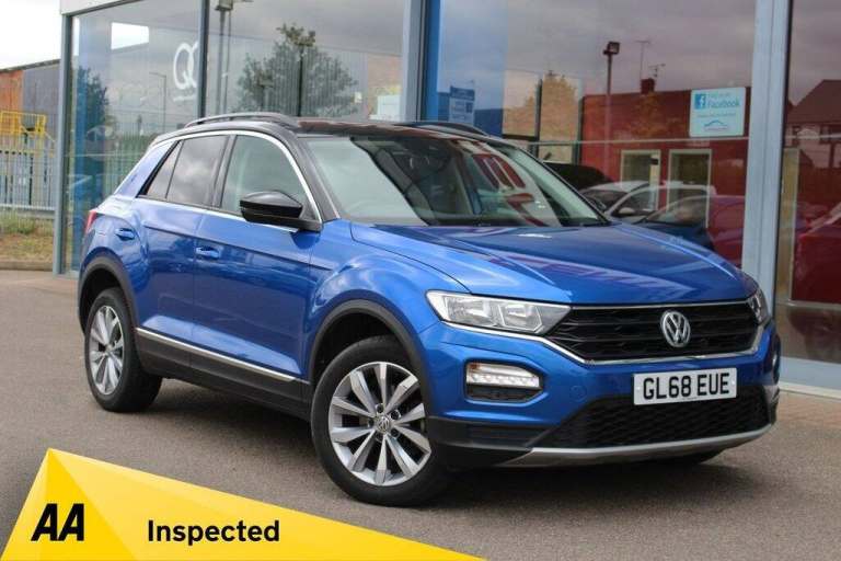 2018 68 VOLKSWAGEN T-ROC 1.5 TSI GPF EVO DESIGN SUV 5DR PETROL DSG EURO 6 (S/S)