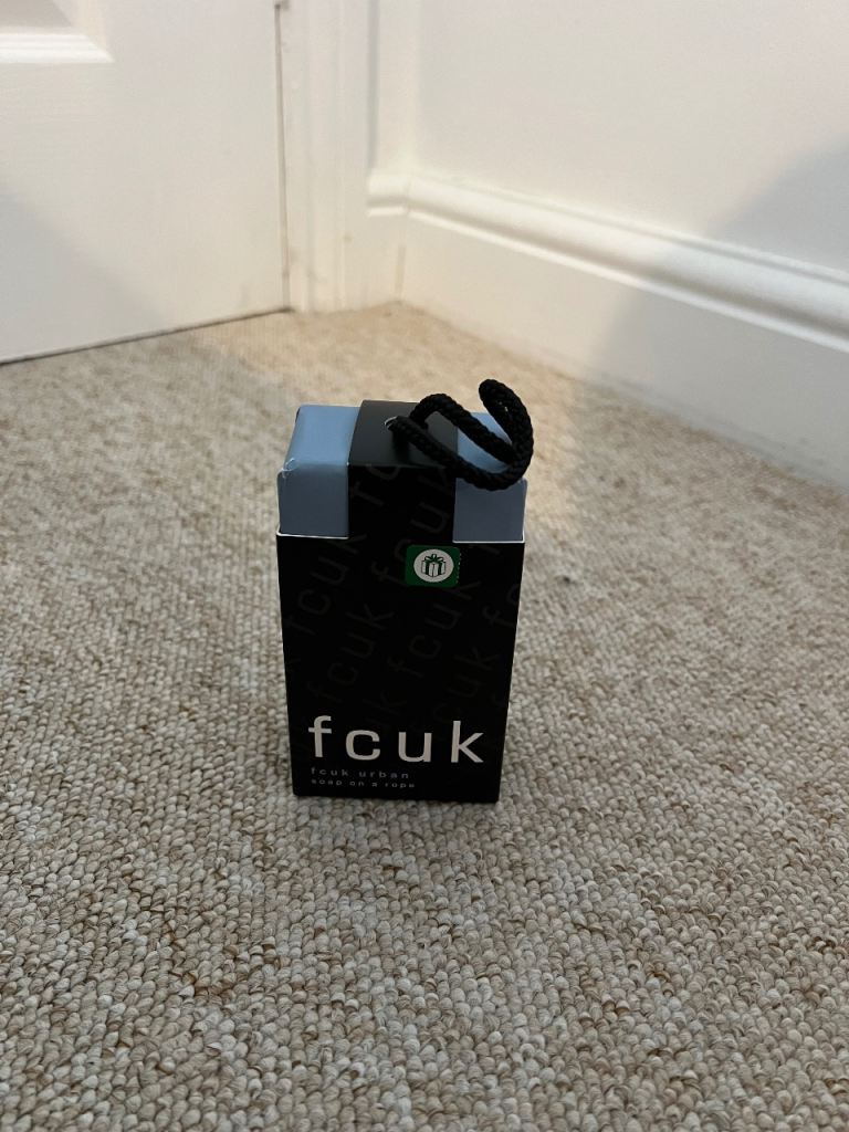 FCUK soap on a rope