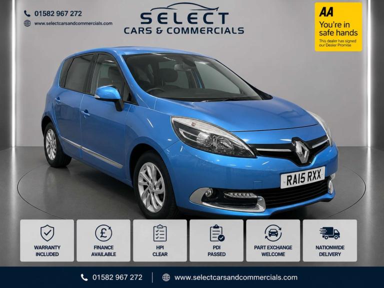 2015 Renault Scenic 1.5 dCi Dynamique TomTom 5dr EDC MPV DIESEL Automatic