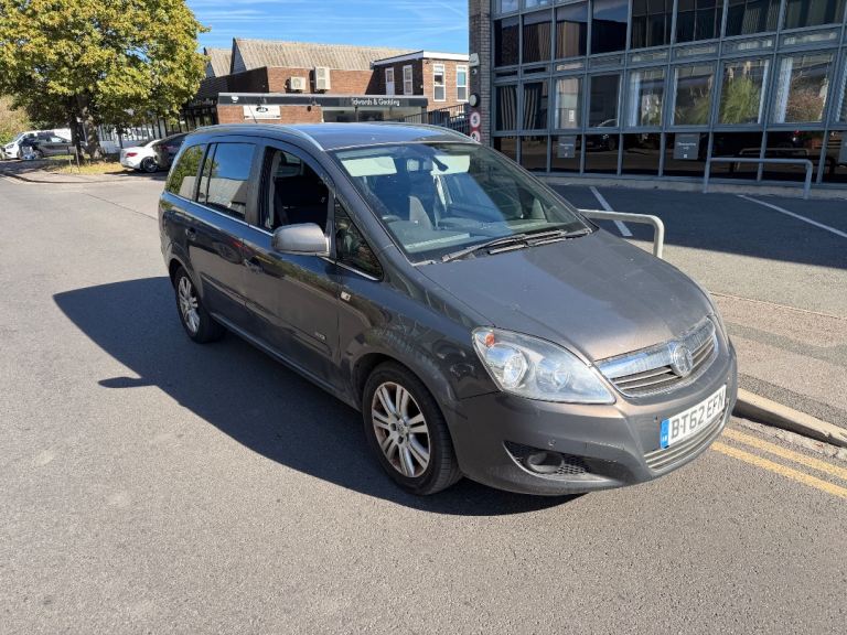 Vauxhall, ZAFIRA, MPV, 2012, Manual, 1686 (cc), 5 doors