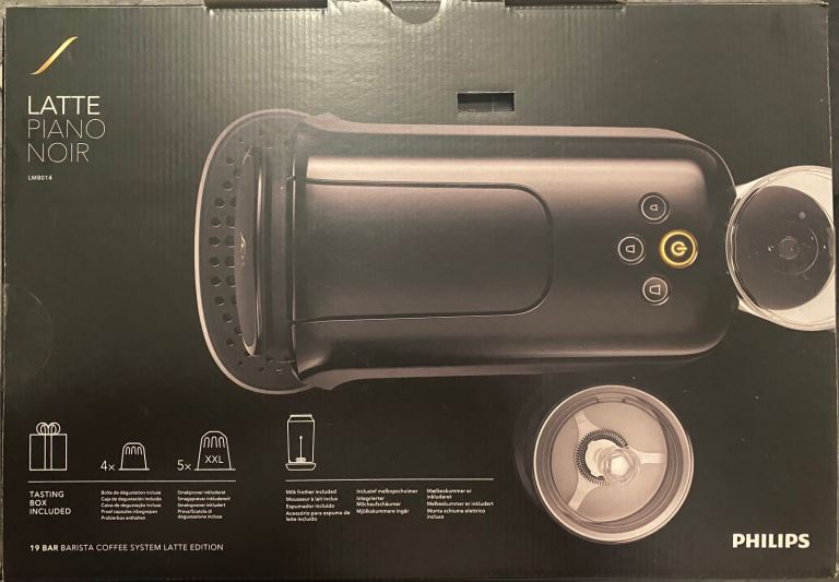 **SEALED** PHILIPS L'OR BARISTA COFFEE CAPSULE MACHINE & MILK FROTHER BRAND NEW