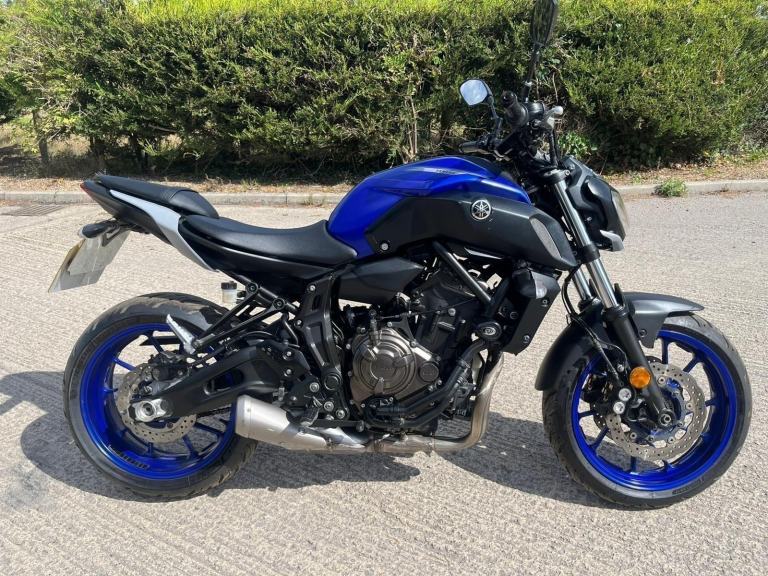 2020 20 YAMAHA MT07 ABS MT-07 MT 07 700cc ROADSTER NAKED- FSHBLUE A2 RESTRICTED