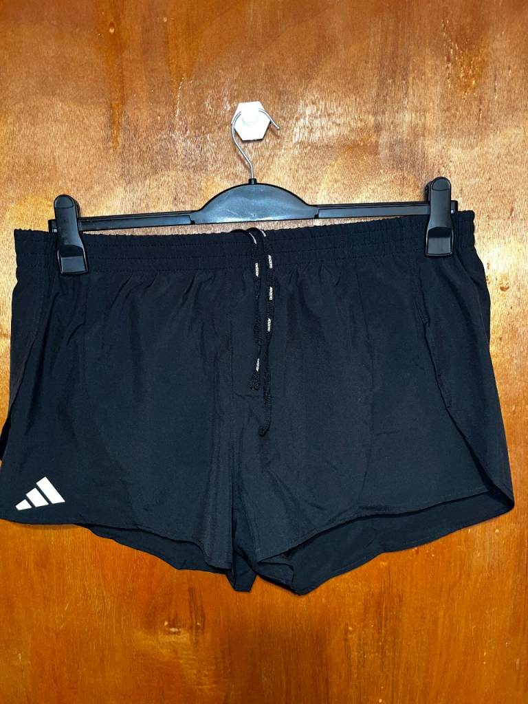 Adidas Adizero Split Running Shorts - Black (Size XL)