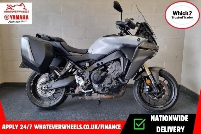 Yamaha Tracer 9GT Touring Motorcycle With Luggage