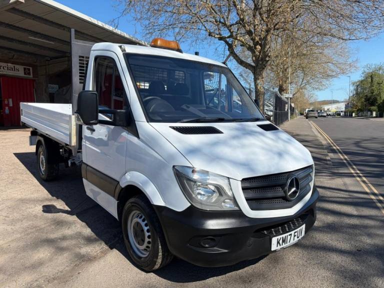 2017 Mercedes-Benz Sprinter 314 CDi MWB Single Cab Alloy Sided Tipper - ONE OWNER + EURO 6 Tipper...