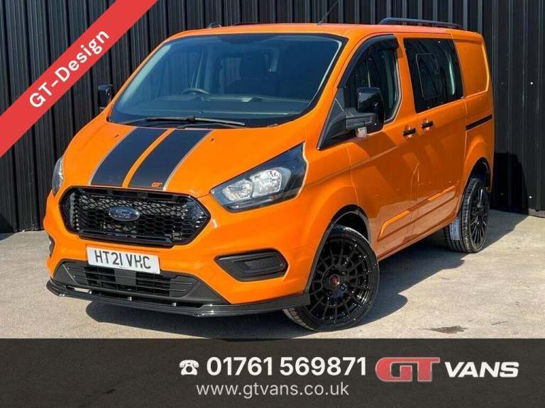 2021 Ford Transit Custom 2.0 280 EcoBlue Leader Crew Van L1 H1 Euro 6 (s/s) 5dr PANEL VAN Diesel ...