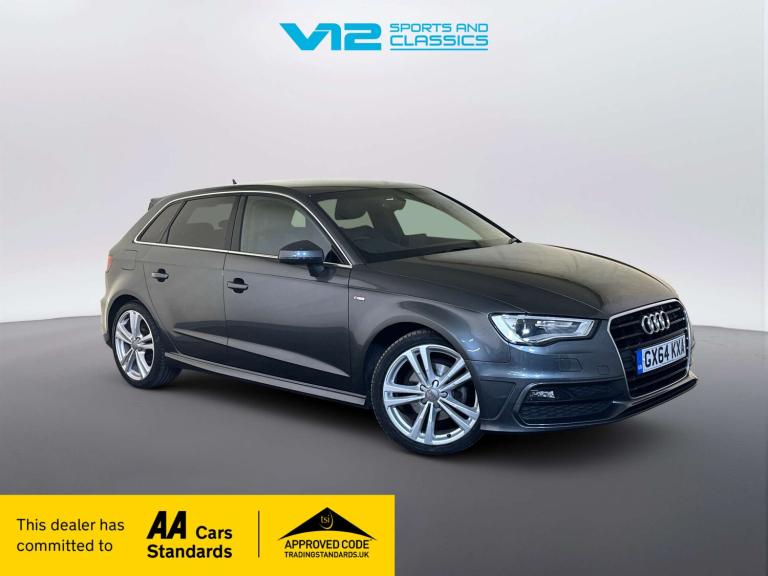 2014 Audi A3 1.4 TFSI 125 S Line 5dr HATCHBACK PETROL Manual