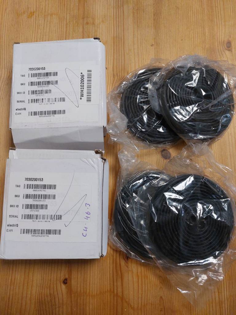 Extractor fan filters x4