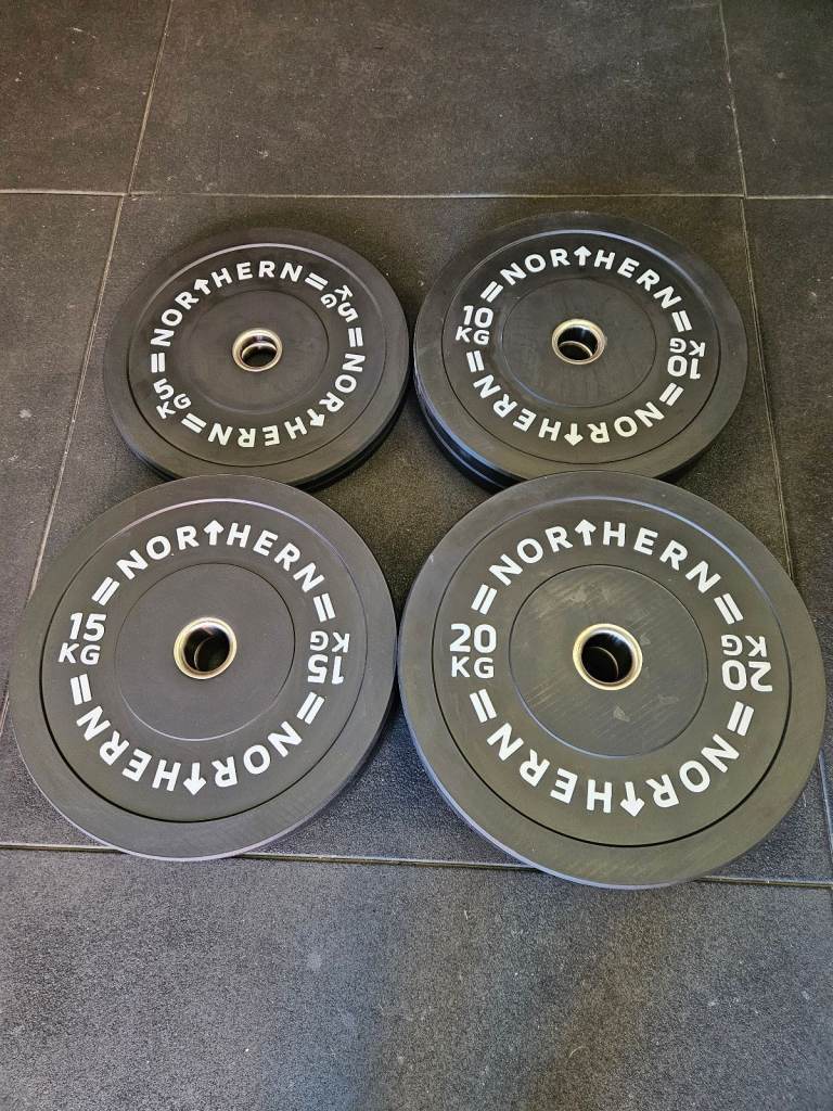 Brand new bumper plate set