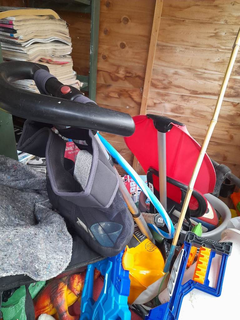 Sit on/ push along trike