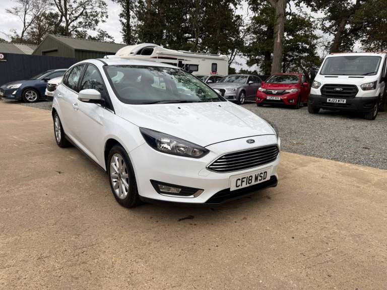2018 Ford Focus 1.0T EcoBoost Titanium Hatchback 5dr Petrol Manual Euro 6 (s/s) (125 ps) Hatchbac...