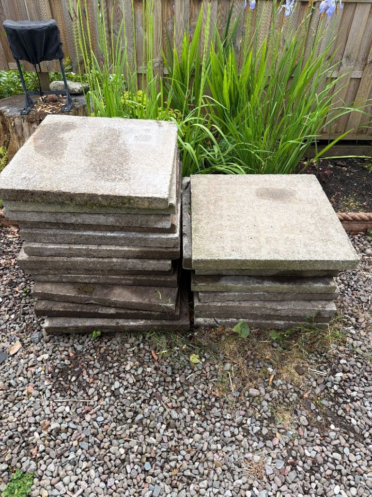 Slabs - paving slabs. GONE (pending collection) 