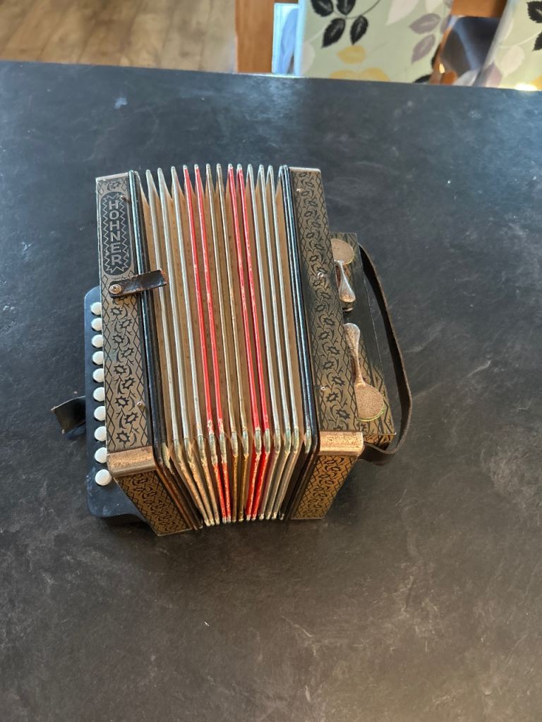 used vintage Hohner one row in G