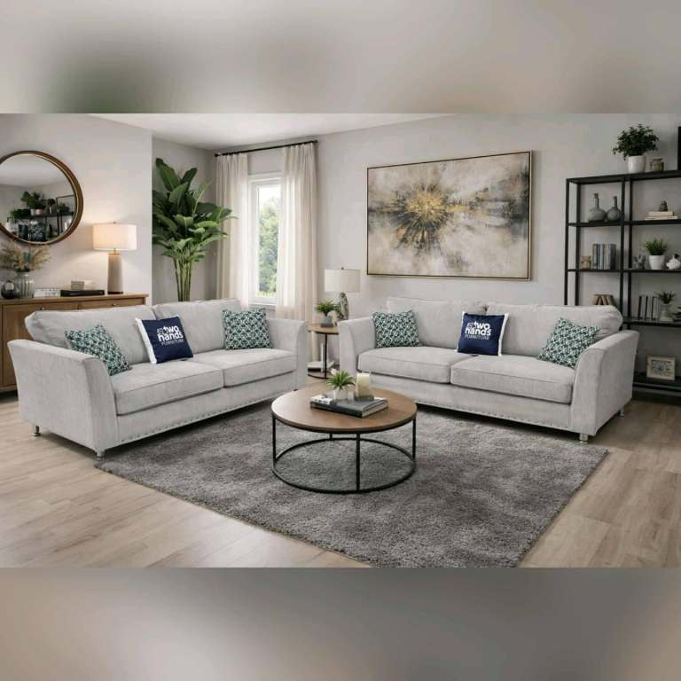 SCS 2+2 SOFA SET [FREE DELIVERY]