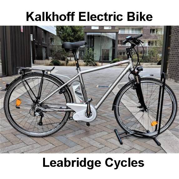Kalkhoff Electric Bike – Silver