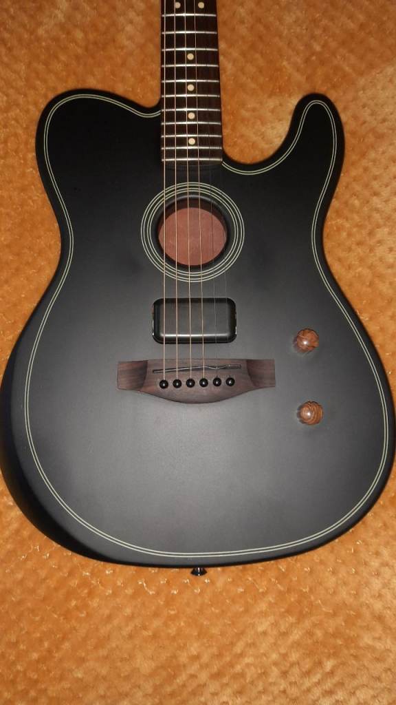 Fender Acoustasonic Standard Telecaster Black