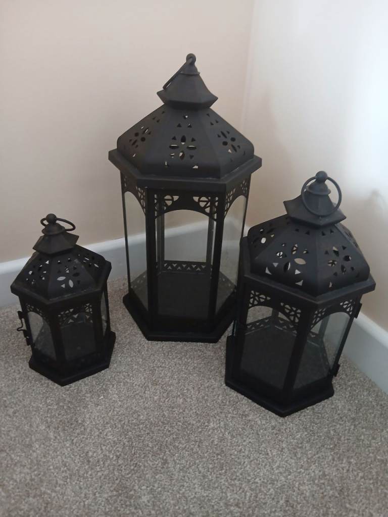 Lanterns set of 3