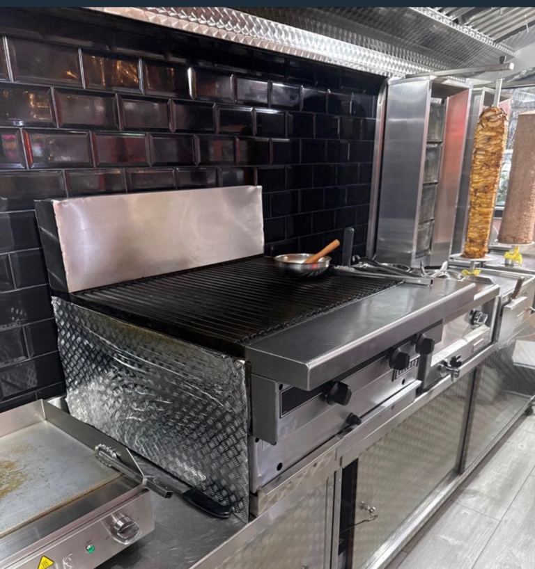 Garland 3 Burner Gas Chargrill