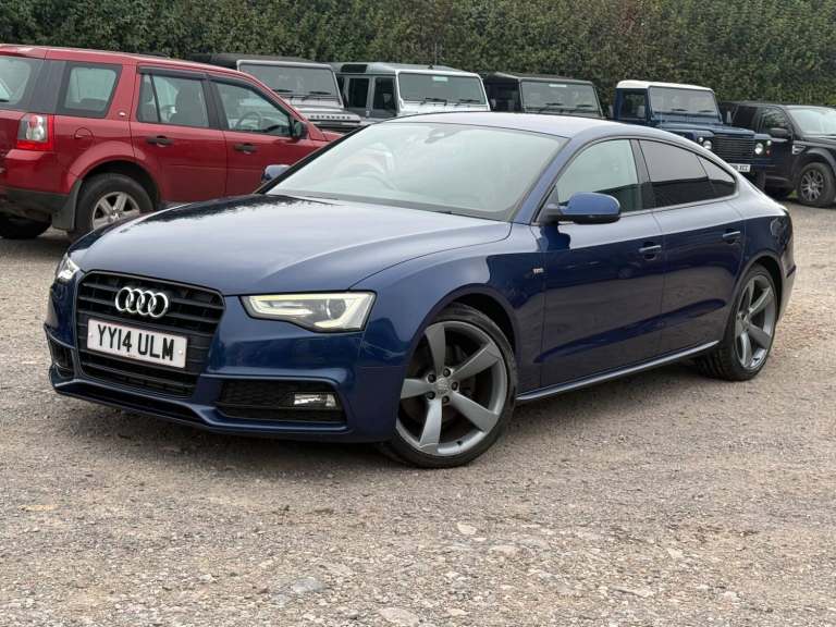 2014 Audi A5 3.0 TDI V6 Black Edition Sportback Multitronic Euro 5 (s/s) 5dr HATCHBACK Diesel Aut...