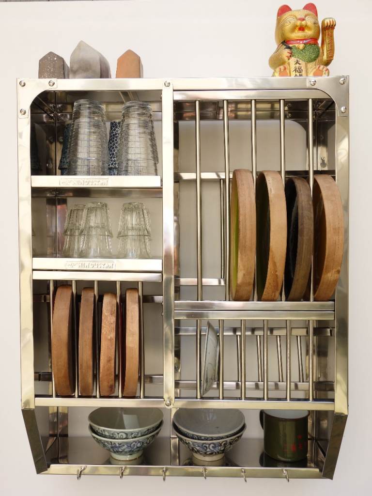 Traditional Indian plate rack 76×60 cm - MUMBAI