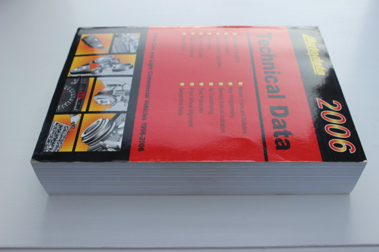 AUTODATA Technical data-Petrol cars & light commercials 1996-2006.