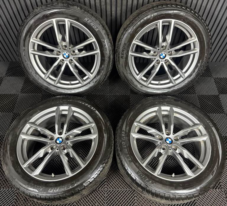 19'' GENUINE BMW X3 X4 G01 G02 698 GREY M SPORT ALLOY WHEELS TYRES ALLOYS