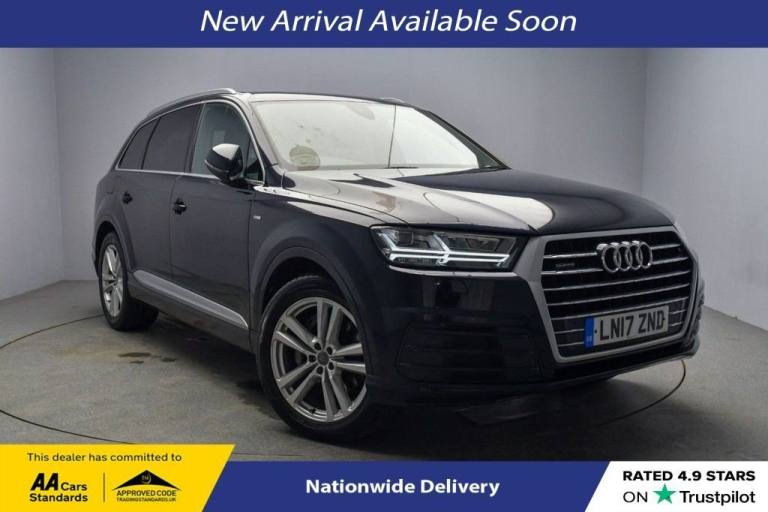2017 Audi Q7 3.0 TDI 218 Quattro S Line 5dr Tip Auto ESTATE DIESEL Automatic
