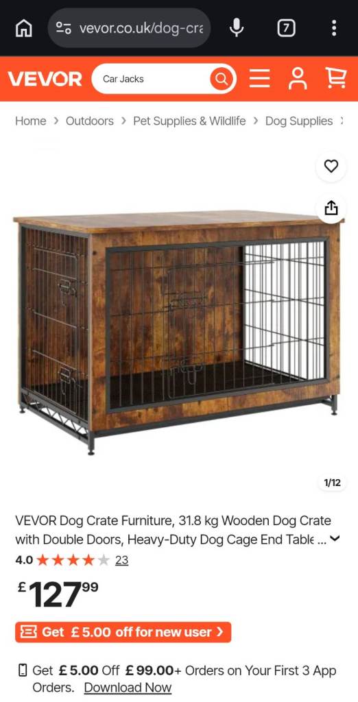 Dog Crate Furniture