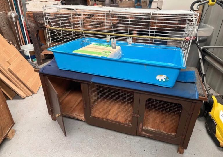Rabbit Hutch, Cage and Accessories 