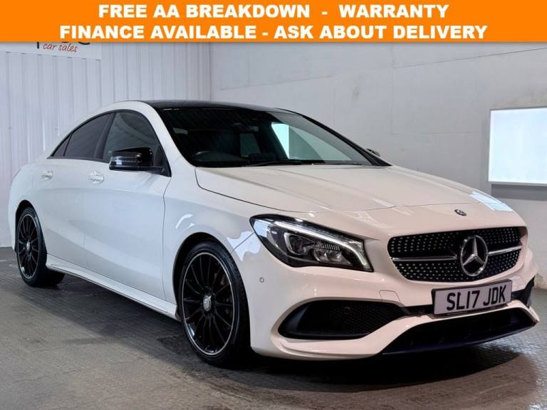 2017 17 MERCEDES-BENZ CLA 1.6 CLA180 AMG LINE COUPE 4DR PETROL MANUAL EURO 6 (S/