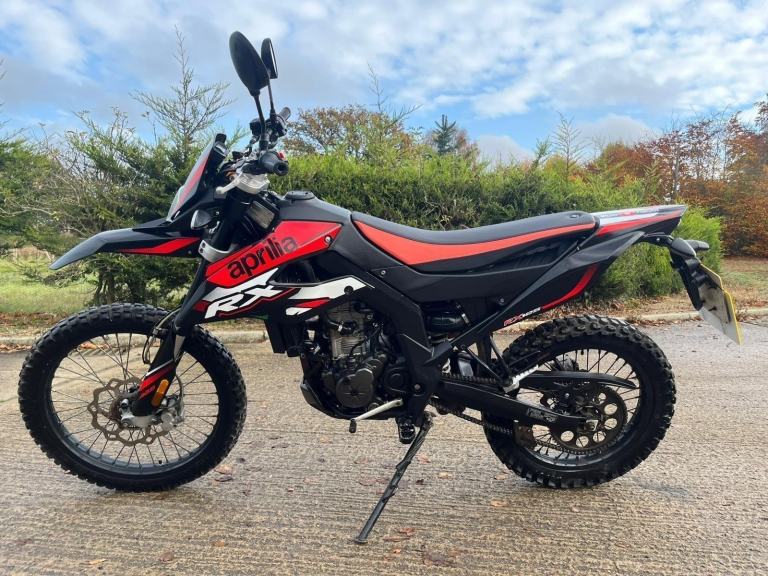 2020 69 APRILIA RX 125 LEANER LEGAL ENDURO 125cc RX125 CBT BLACK WR125 NEW MOT