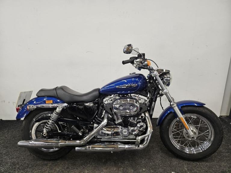 HARLEY XL1200 CUSTOM SPORTSTER ** 12 MONTH MOT- FORWARD CONTROLS - 2 KEYS 
